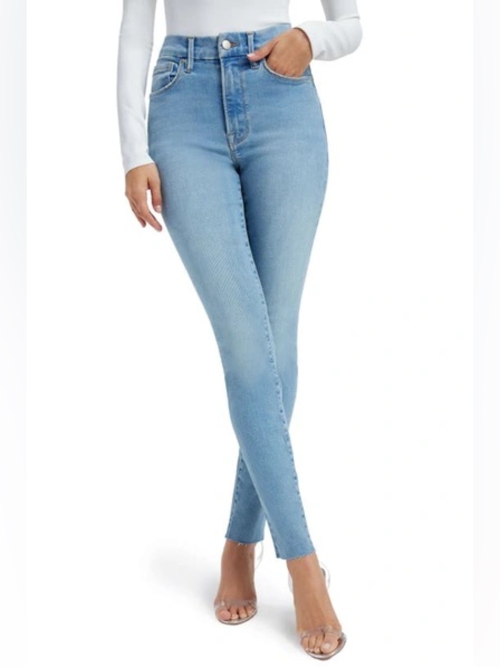 Good American | Always Fits Good Legs Plus Size 14-18 Skinny Jeans Denim